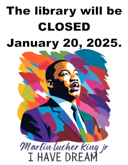 Graphic closed January 20 for Martin Luther King, Jr day